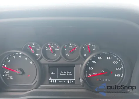 2024 Chevrolet Silverado 1500 4Wd Short Bed Custom Trail Boss z USA, uszkodzony, nr VIN 3GCPDCEK9RG417754